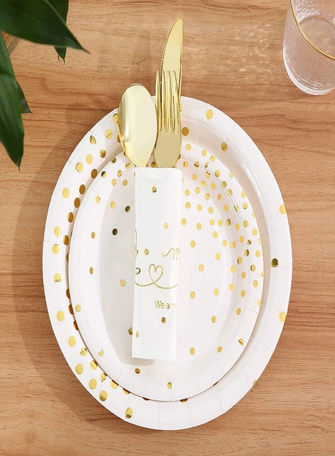 Gexolenu Mr & Mrs Wedding Cocktail Napkins Gold Foil, Dessert Disposable Beverage Paper Napkins for Wedding Shower Party Decorations and table decorations Supplies, 100 pcs - Image 4